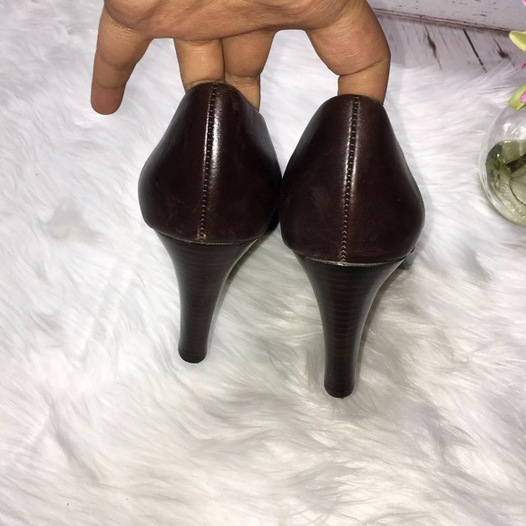 Worthington genuine leather high heels size 9.5 - Picture 6 of 8